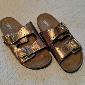 Rose gold/bronze Sandals